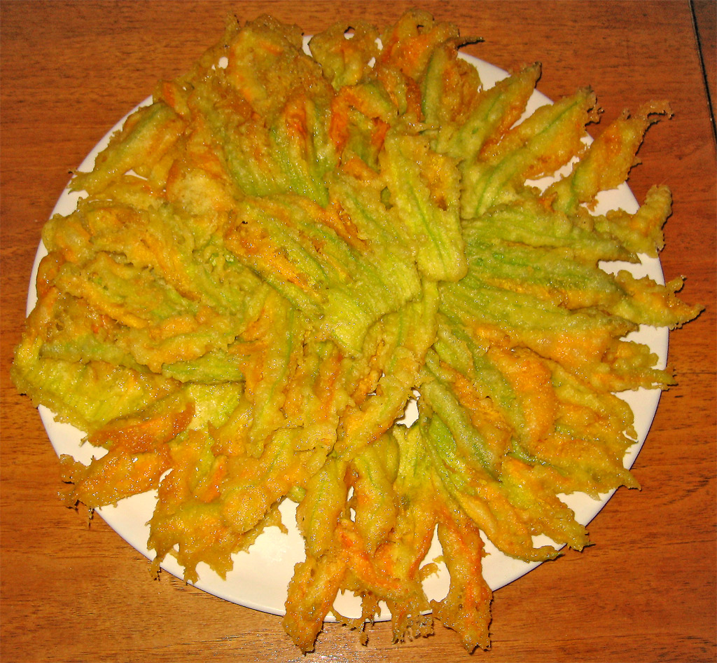 zucca in pastella